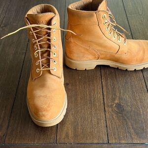 Men's Tan Timberland Suede Boots